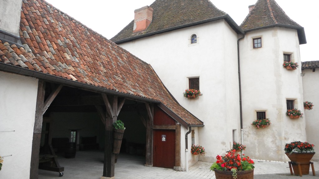 Das Maison Forte in Villey Saint-Etienne (Foto: Jochen Marmit)