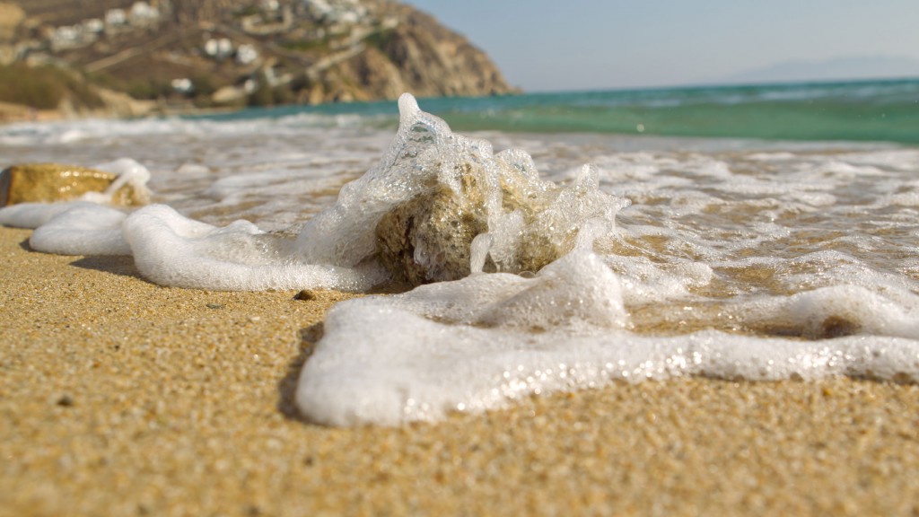 Am Strand einer griechischen Insel (Foto: dpa)