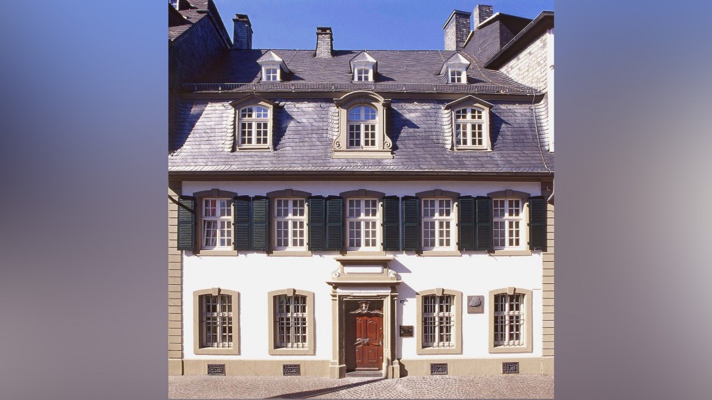 Fassade des neu renovierten Karl-Marx-Hauses in Trier (Foto: Bernd Raschke/Friedrich Ebert Stiftung Bonn)