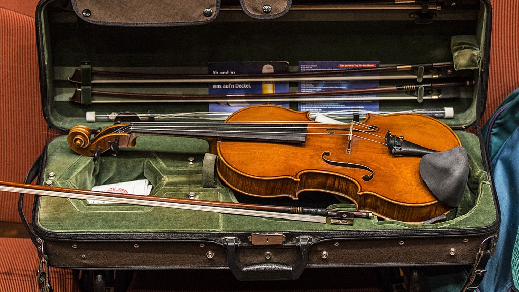 Geige im Geigenkoffer (Foto: DRP/Marco Borggreve)
