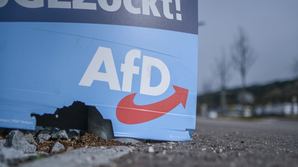 AfD-Plakat (Foto: picture alliance / Ostalb Network | Marius Bulling)