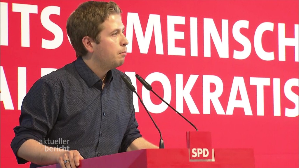 Kevin Kühnert, Generalsekretär der SPD. (Foto: SR)