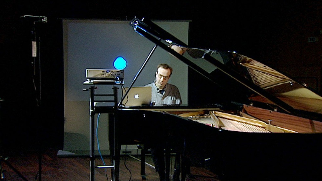 Michael Christensen am Klavier