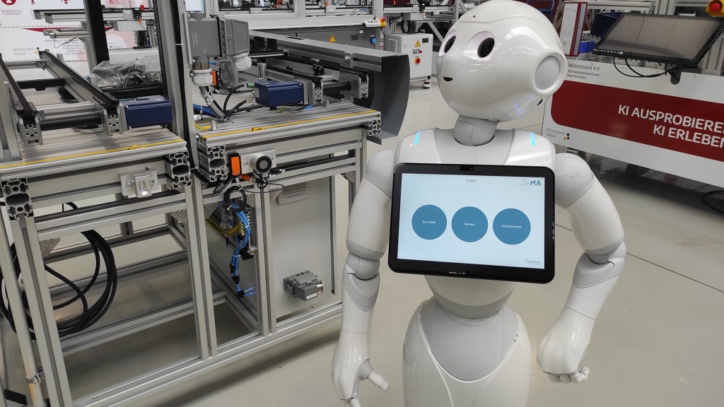 Ein Roboter bei Zema