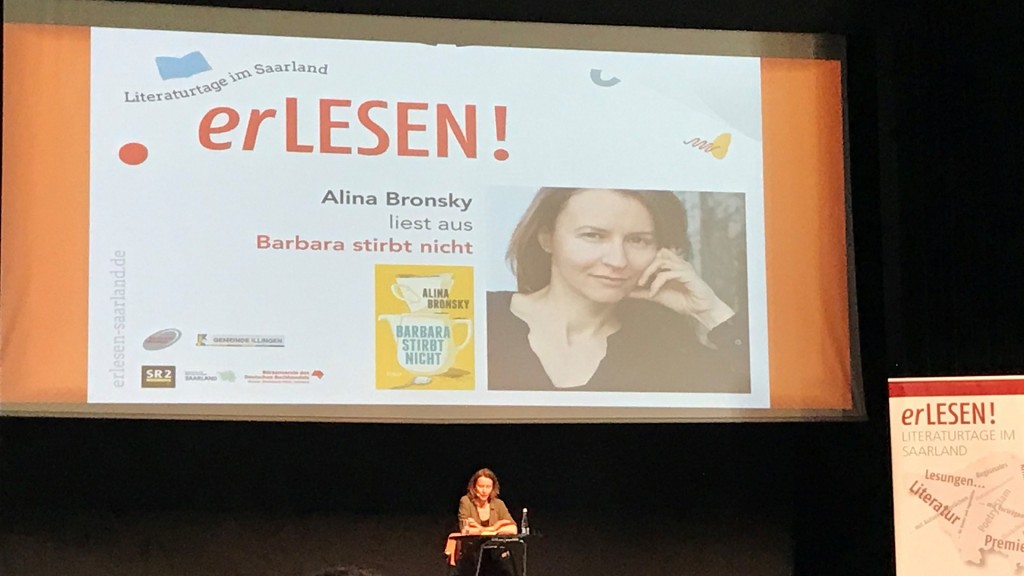 Lesung Alina Bronsky 
