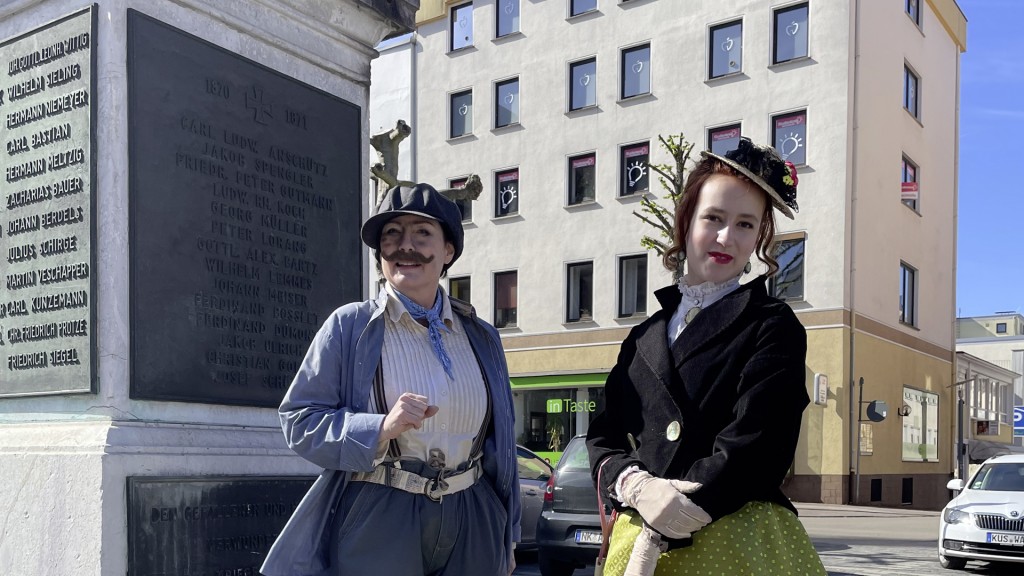 Mit Alfred und Bertha „iwwer die Hitt“ 