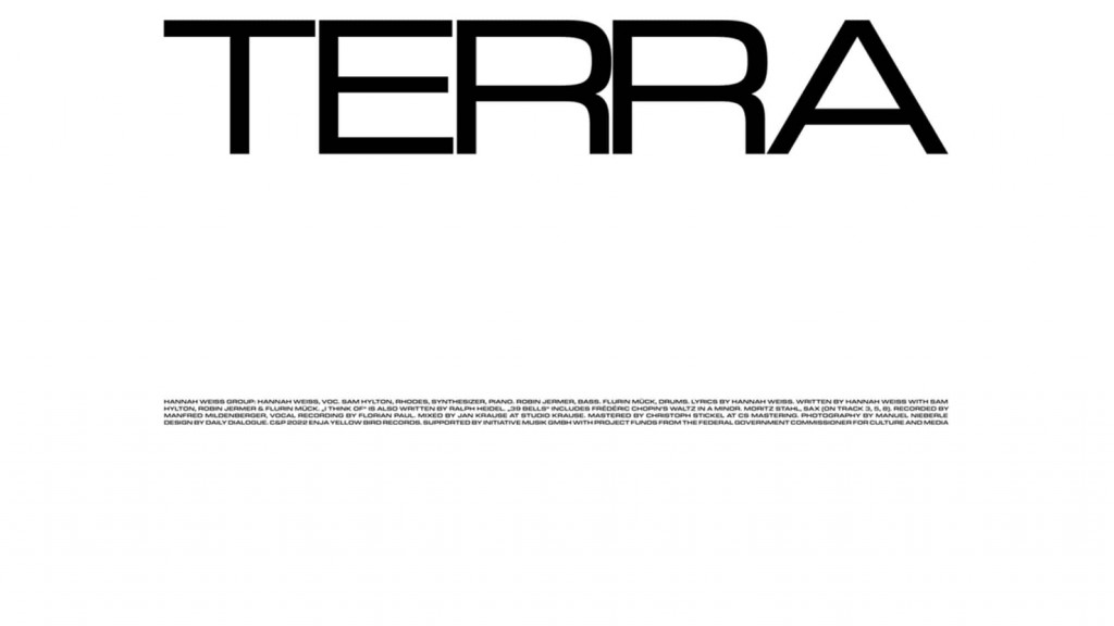 CD Cover: Terra - Hannah Weiss Group 