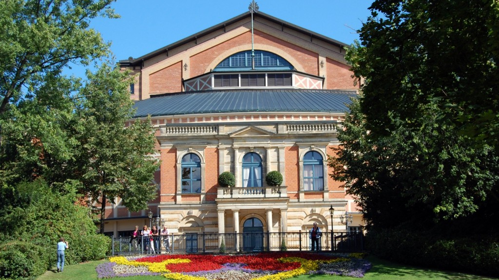 Das Festspielhaus in Bayreuth 