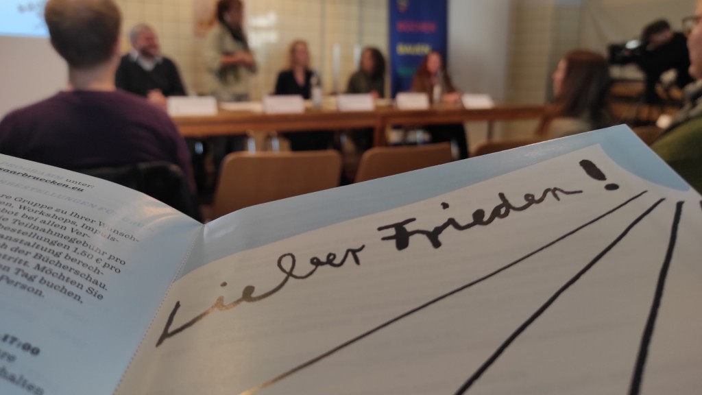 Motto der 22. Europäischen Kinder-und Jugenbuchmesse in Saarbrücken