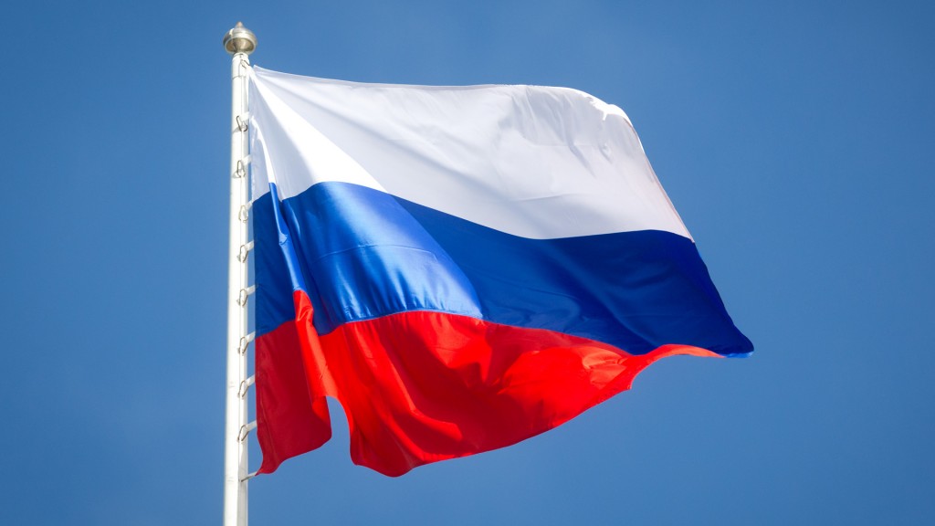 Die russische Flagge