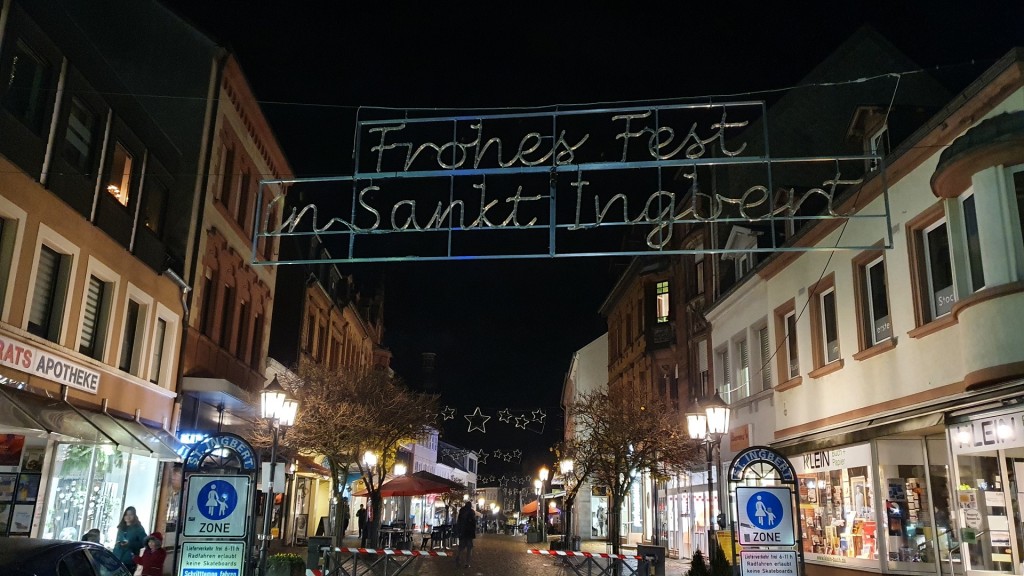 Weihnachtsbeleuchtung St. Ingbert