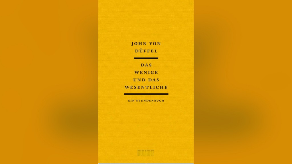 Buchcover: John von Düffel