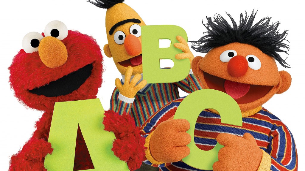 Elmo, Ernie und Bert aus der Sesamstraße