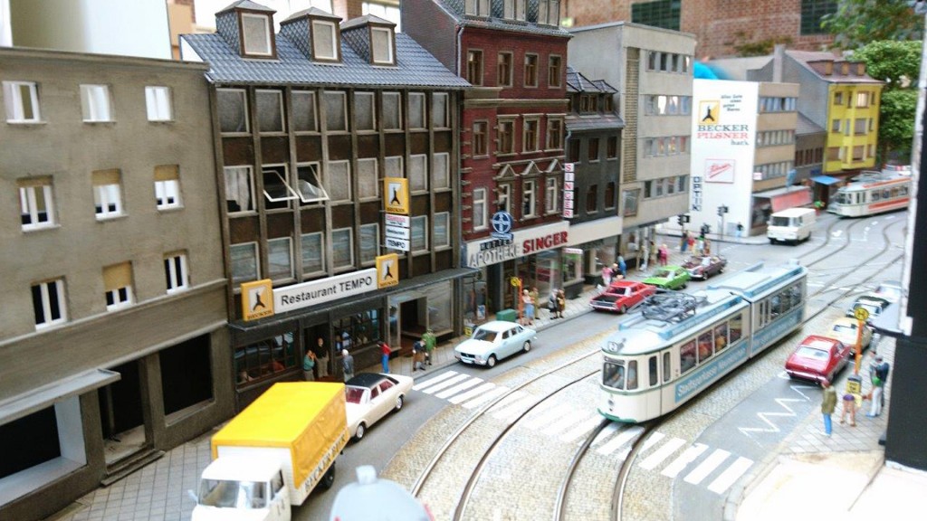 Miniatur-Nachbau von Neunkirchen 1978