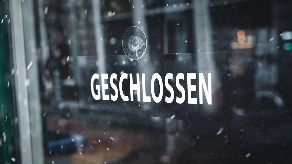 Foto: Ein Schild mit der Aufschrift 