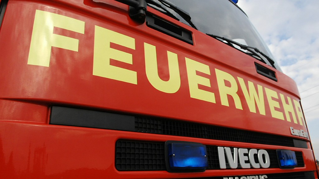 Ein Feuerwehrauto