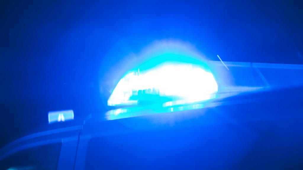 Polizeieinsatz bei Nacht