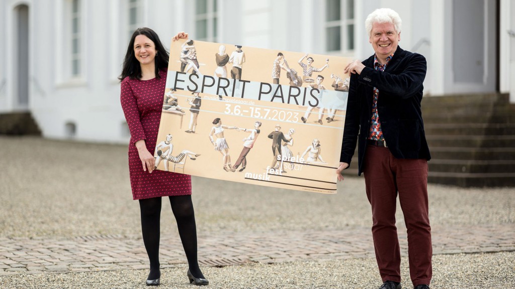 Eva Behr und Bernhard Leonardy bei de Vorstellung von 