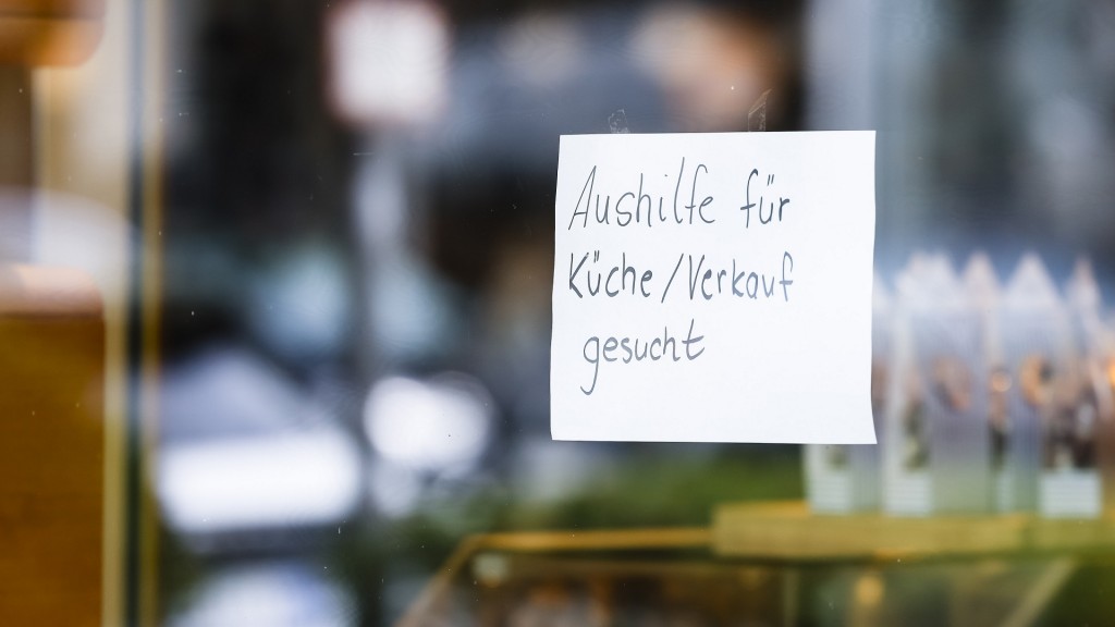 Ein Zettel mit der Aufschrift 