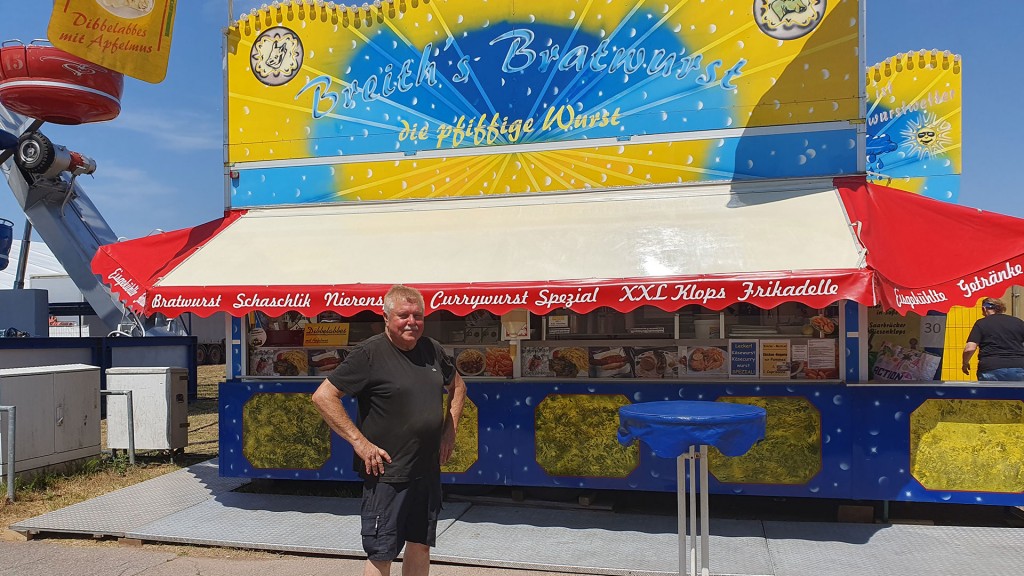 Breiths Bratwurststand auf dem Webenheimer Bauernfest