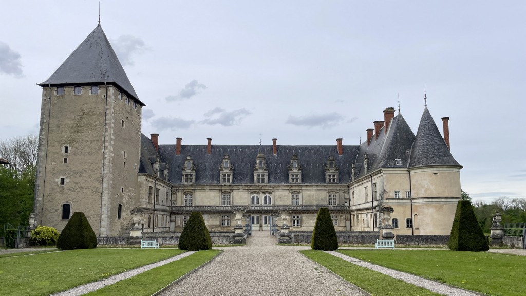 Château de Fléville vor den Toren Nancys 