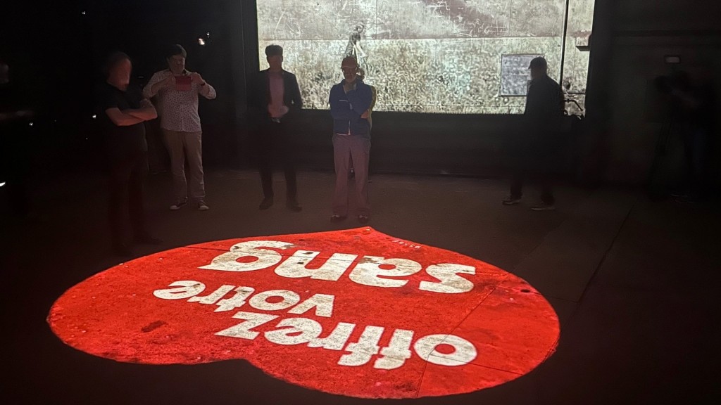 Dauerinstallation im Weltkulturerbe Völklinger Hütte