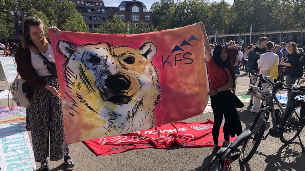 Demo Fridays for Future am 15.09.23 in Saarbrücken