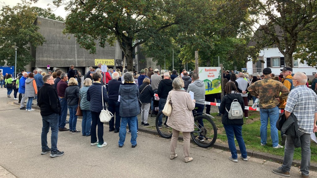 Demo gegen SVolt-Ansiedlung am 05.10.2023 in Überherrn