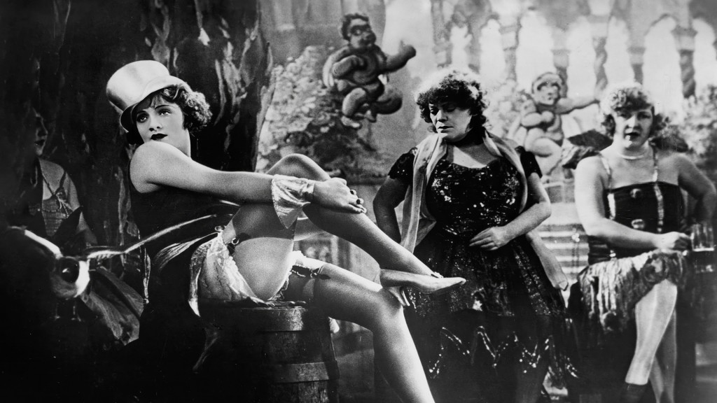 Marlene Dietrich in „Der blaue Engel“ 1930