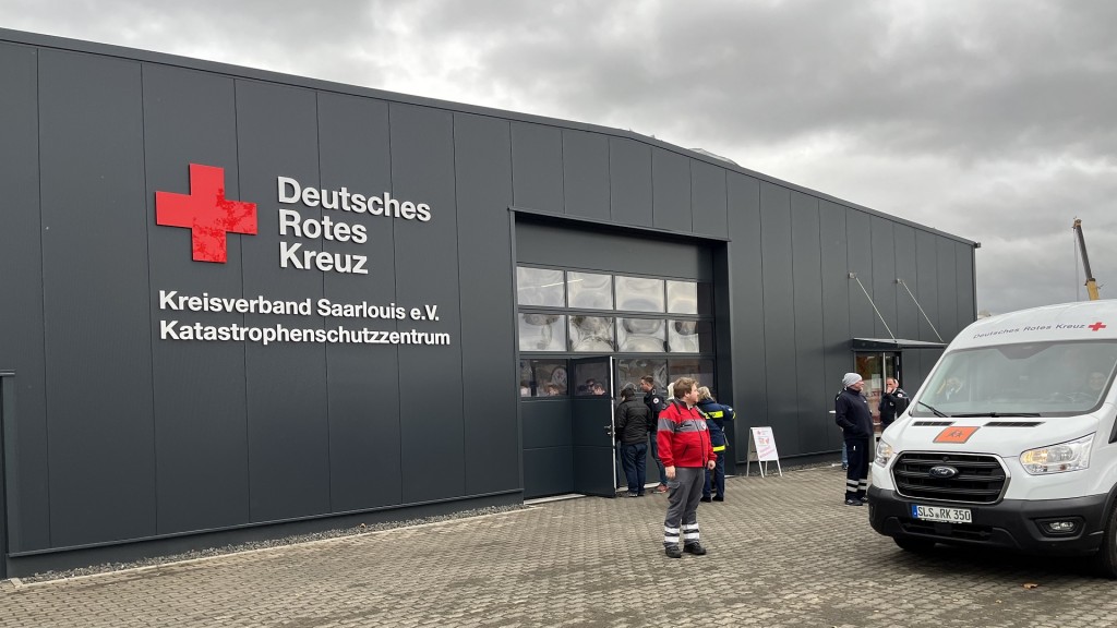 Neues DRK-Katastrophenschutzzentrum in Saarlouis