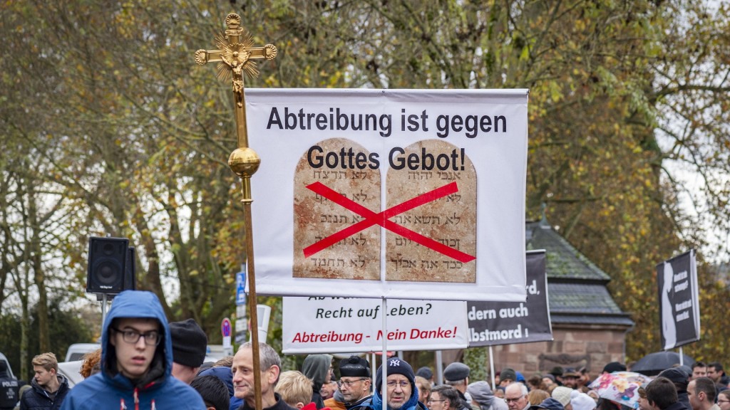 Abtreibungsdemo