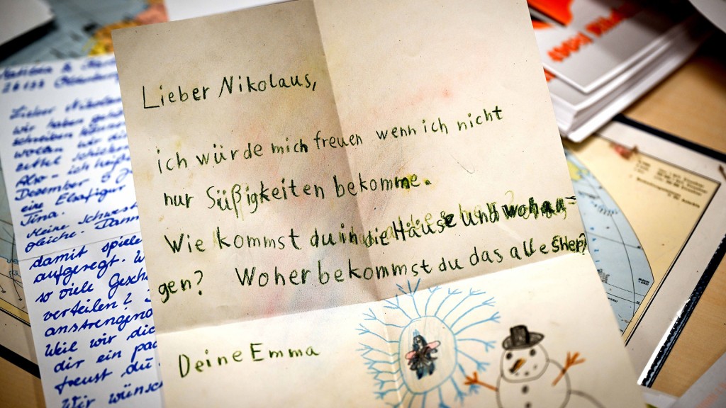 Brief an den Nikolaus