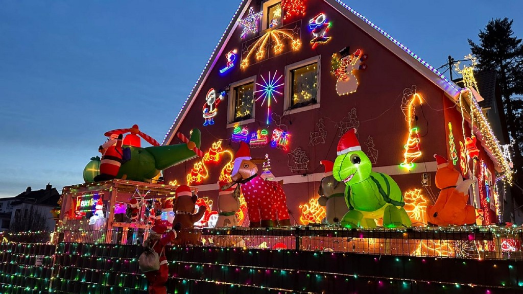 Das Weihnachtshaus in Völklingen