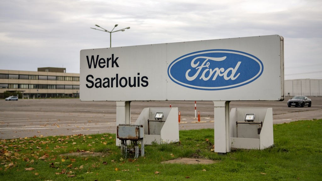 Schild Fordwerk Saarlouis