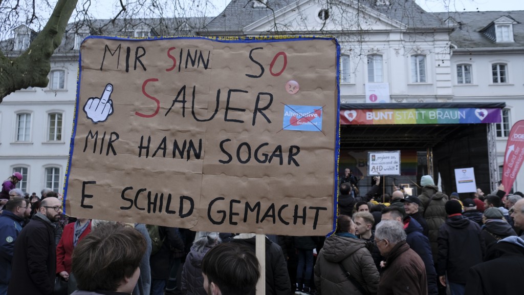 Saarländisches Statement gegen Rechtsextremismus