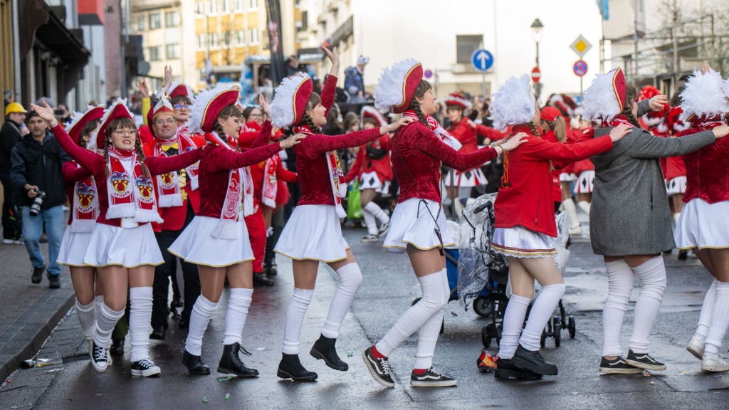 Foto: Rosenmontagsumzug in Neunkirchen