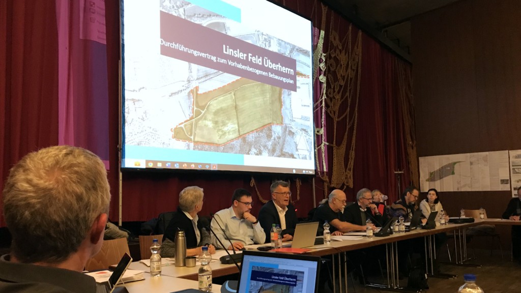 Der Ortsrat Überherrn berät am 22.02.2024 über die SVolt-Ansiedlung auf dem Linslerfeld.