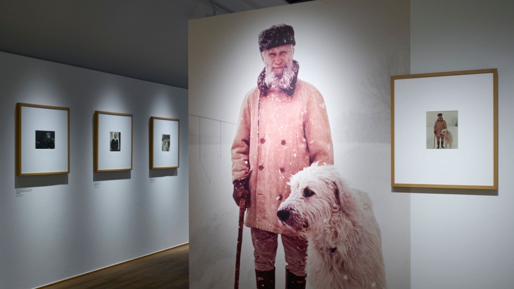 Einblick in die Edward Steichen-Ausstellung