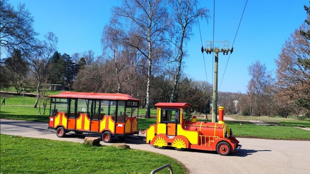 Kleinbahn im  Deutsch-Französischer Garten Saarbrücken