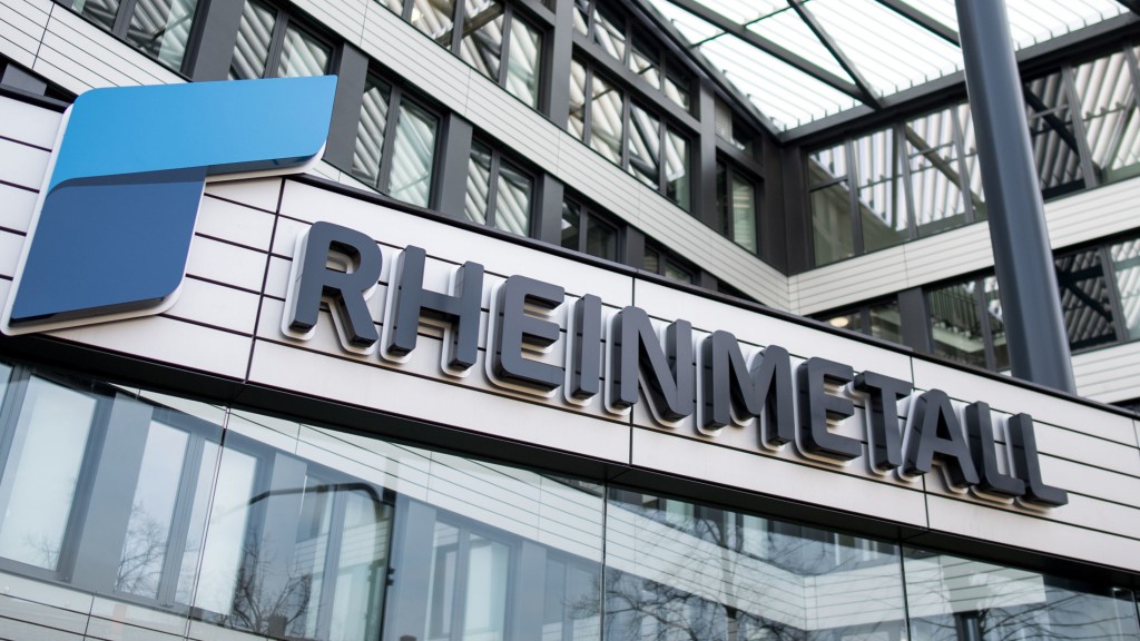 Der Unternehmenssitz der Rheinmetall AG in Düsseldorf