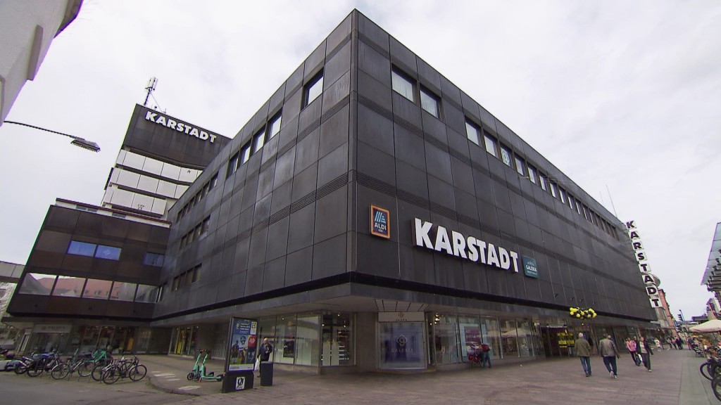 Die Karstadt Filiale in Saarbrücken