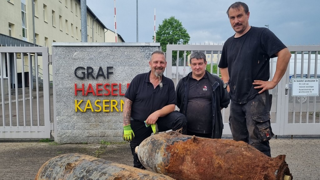 Foto: Fliegerbomben in Lebach erfolgreich entschärft 