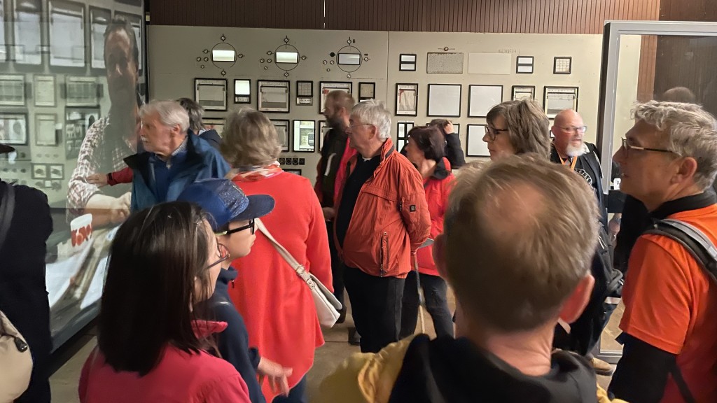 Besucher im Weltkulturerbe Völklinger Hütte