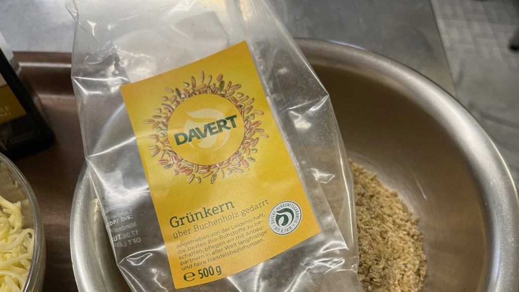 Grünkern-Verpackung