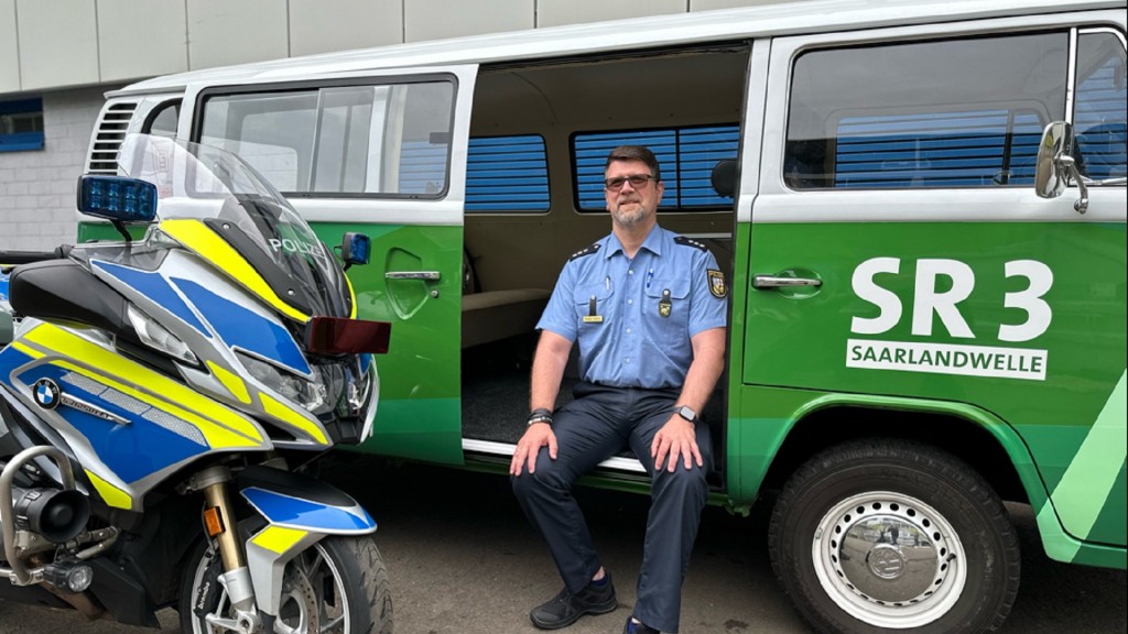 Thomas Zimmer und die Polizei-Motorräder