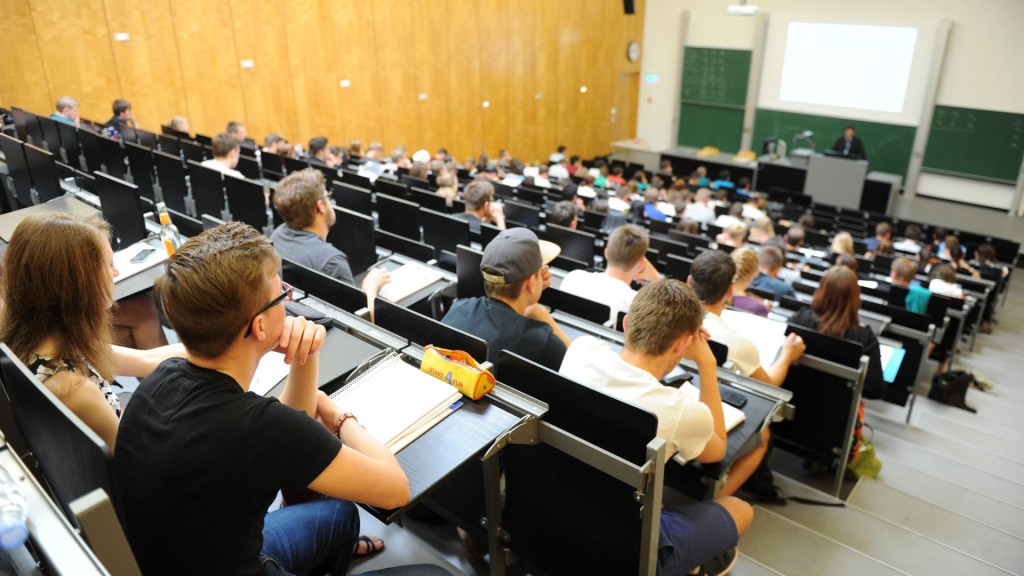 Hörsaal, Universität des Saarlandes, Saarbrücken
