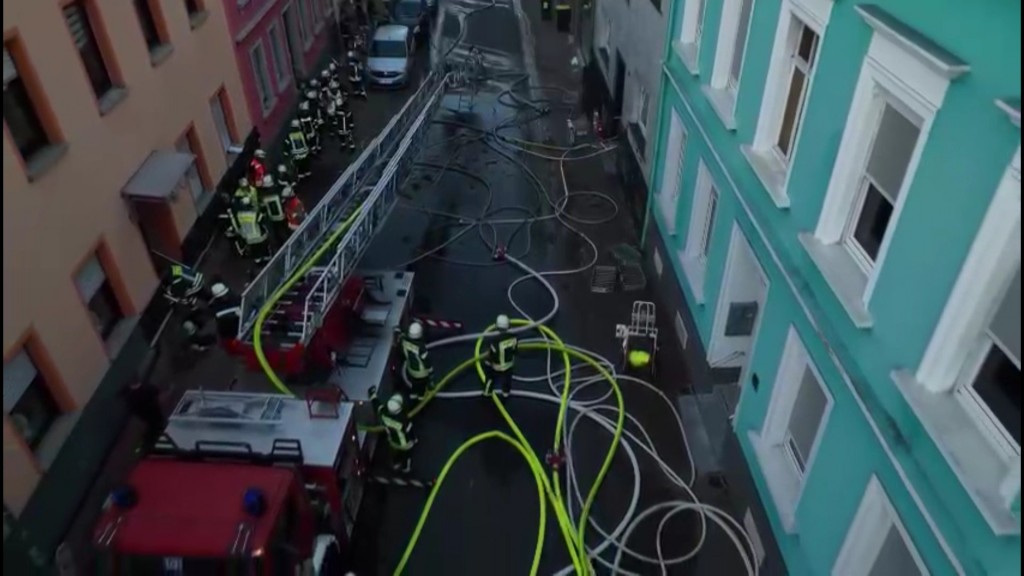 Feuer in Neunkirchen 