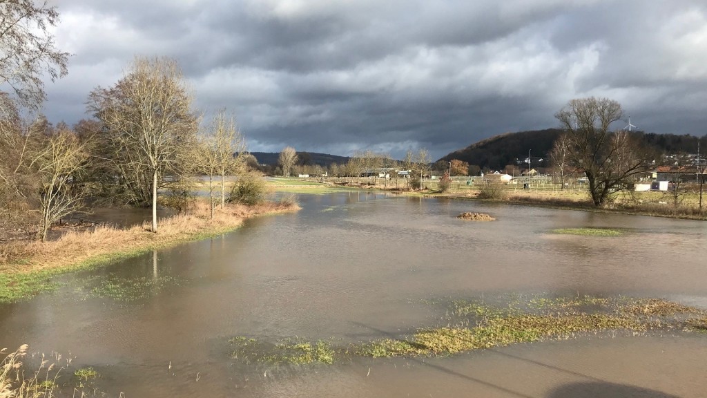 Hochwasser in den Bliesauen