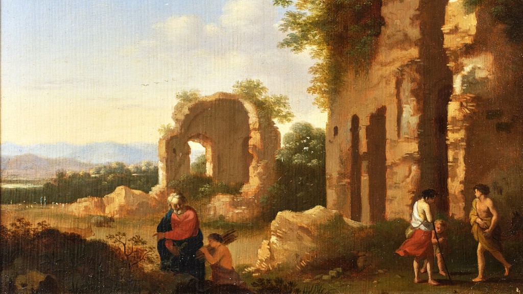 van Poelenburgh - Départ Abraham Isaac