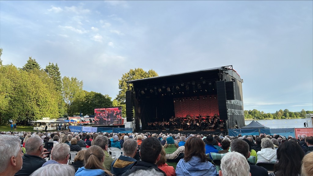 Das Konzert Klassik am See am Losheimer See. 